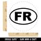 France FR Self-Inking Rubber Stamp for Stamping Crafting Planners